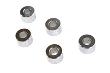 Load image into Gallery viewer, Chrome Spacers 3/8 inch x 3/4 inch x 1/2 inch
