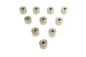 Chrome Spacers 1/4 inch x 3/4 inch x 1/2 inch