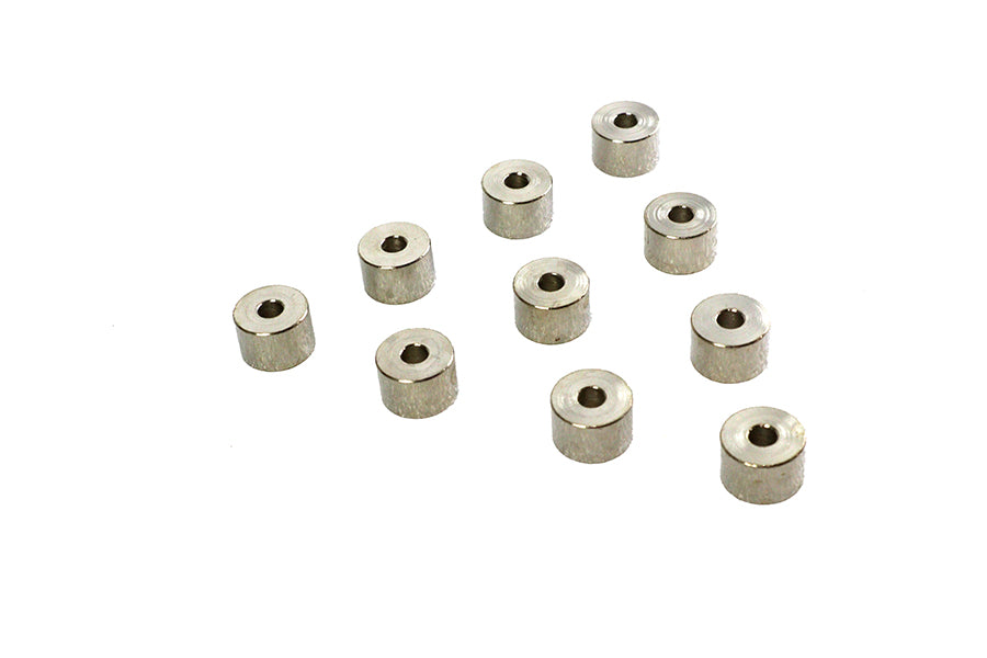 Chrome Spacers 1/4 inch x 3/4 inch x 1/2 inch