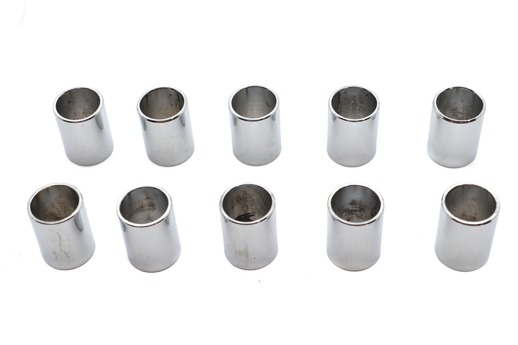 Chrome Spacers 5/8 inch x 3/4 inch x 1 inch