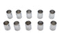 Chrome Spacers 5/8 inch x 3/4 inch x 1 inch