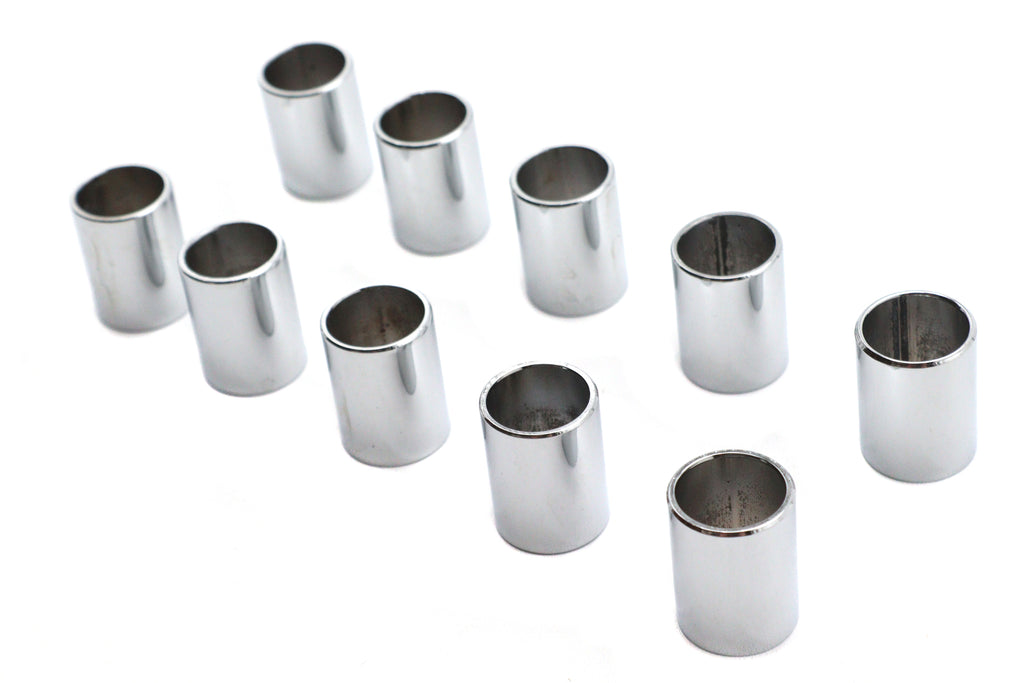 Chrome Spacers 5/8 inch x 3/4 inch x 1 inch