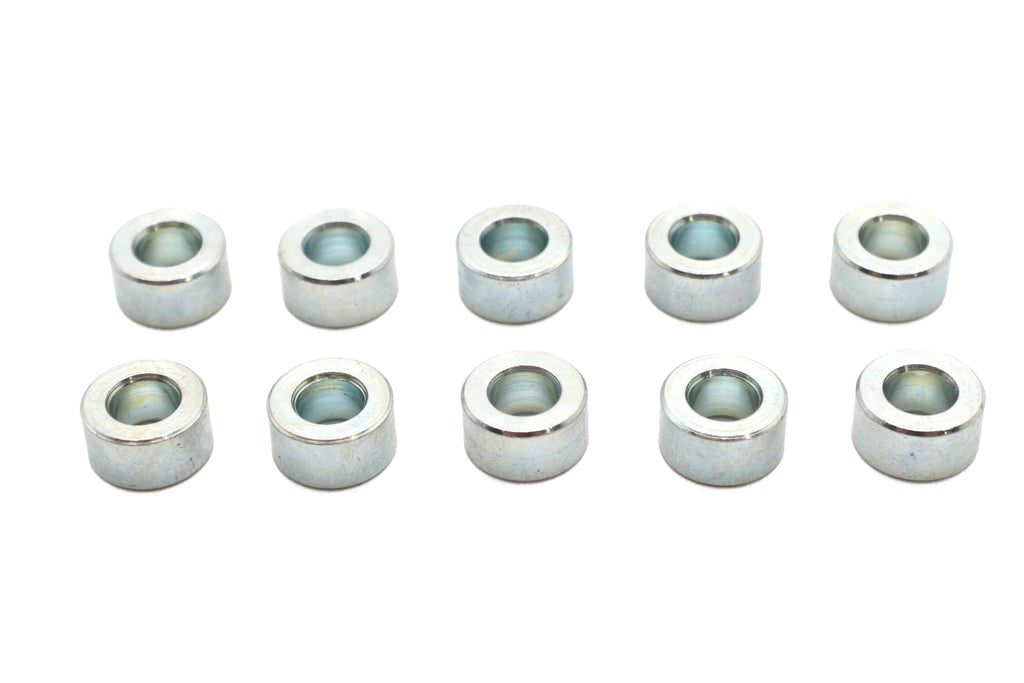 Chrome Steel Spacers 1/4 inch x 15/32 inch x 1/4 inch