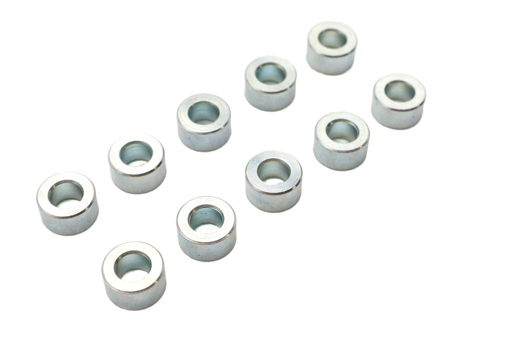 Chrome Steel Spacers 1/4 inch x 15/32 inch x 1/4 inch