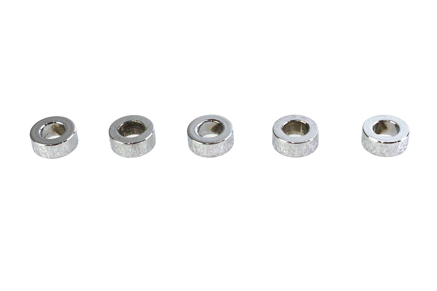 Chrome Steel Spacers 5/16 inch x 5/8 inch x 1/4 inch