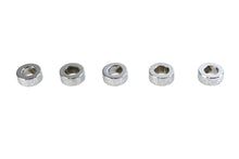 Load image into Gallery viewer, Chrome Steel Spacers 5/16 inch x 5/8 inch x 1/4 inch