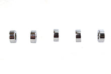 Load image into Gallery viewer, Chrome Steel Spacers 5/16 inch x 5/8 inch x 1/4 inch