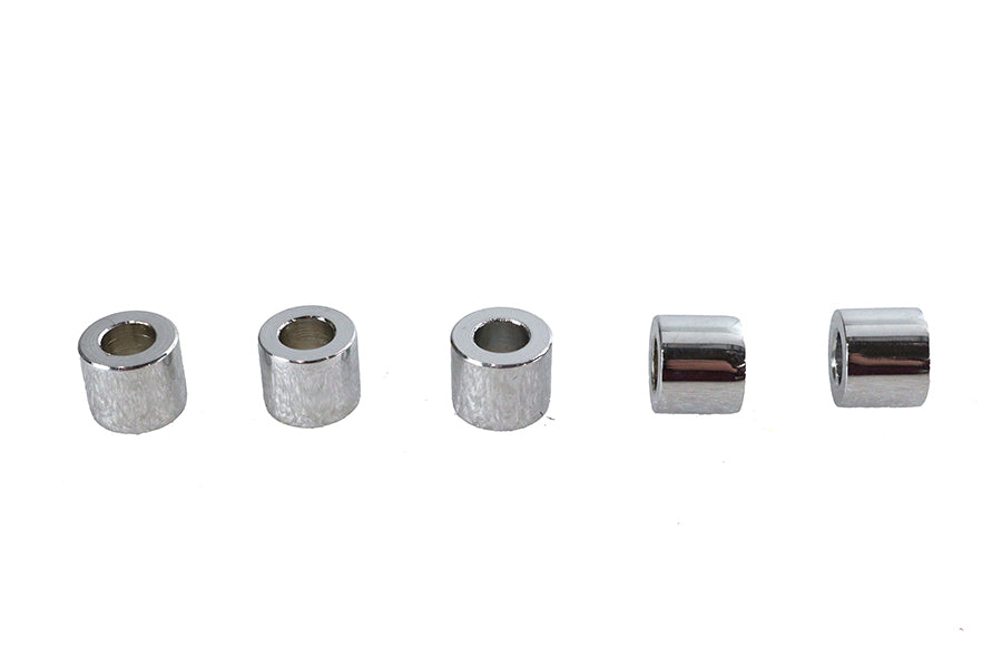 Chrome Spacers 5/16 inch X 5/8 inch X 1/2 inch