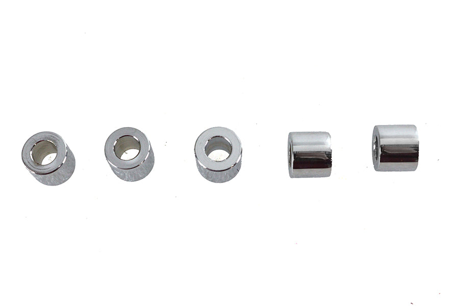 Chrome Spacers 5/16 inch X 5/8 inch X 1/2 inch