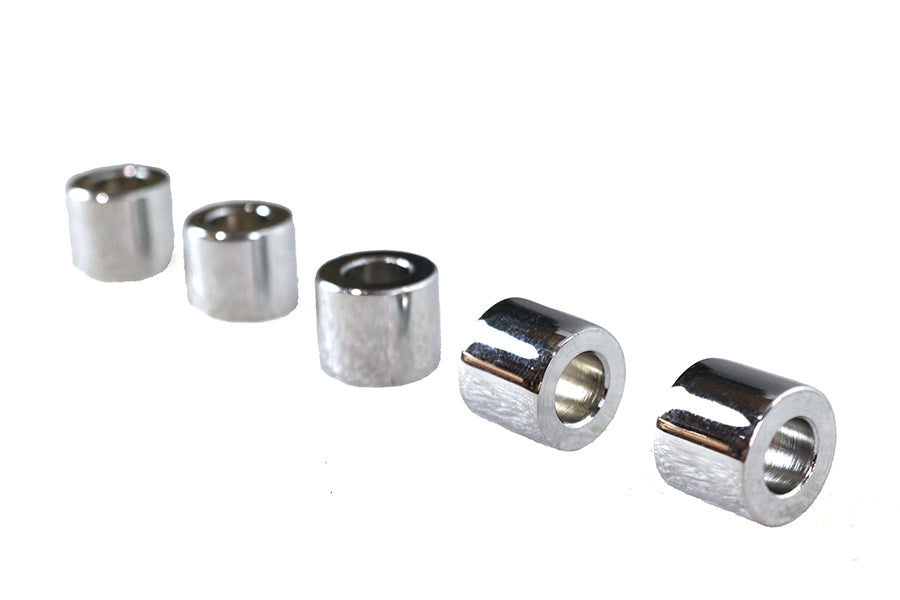 Chrome Spacers 5/16 inch X 5/8 inch X 1/2 inch