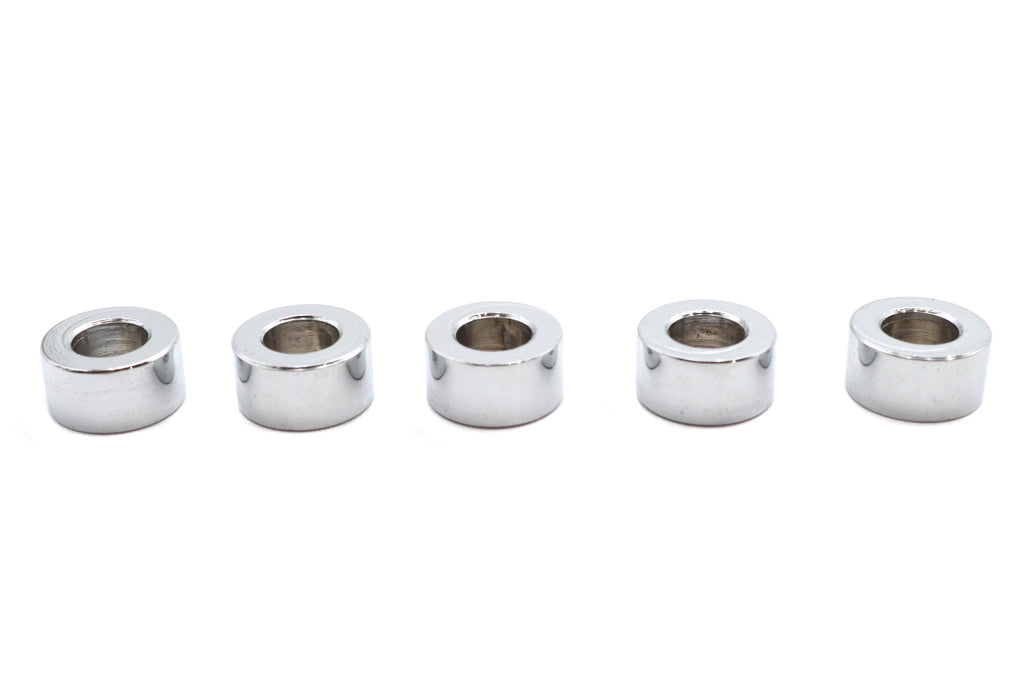 Chrome Spacers 3/8 inch X 3/4 inch X 3/8 inch
