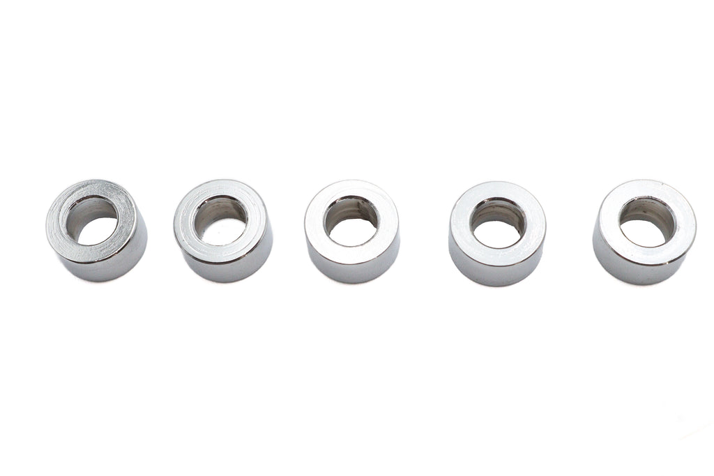 Chrome Spacers 3/8 inch X 3/4 inch X 3/8 inch