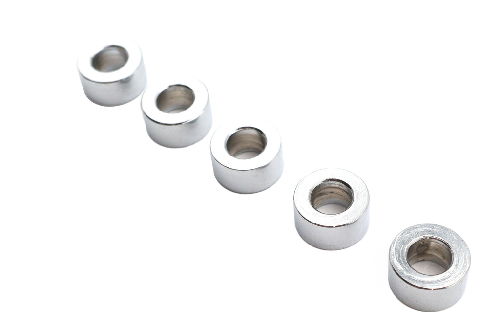 Chrome Spacers 3/8 inch X 3/4 inch X 3/8 inch
