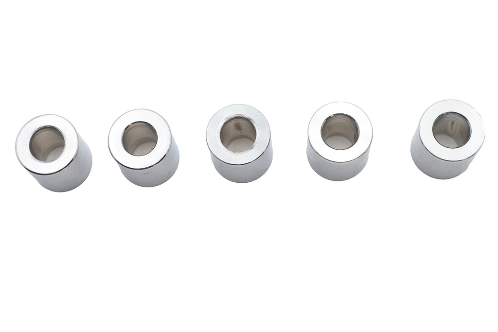 Chrome Spacers 3/8 inch X 3/4 inch X 3/4 inch