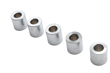 Load image into Gallery viewer, Chrome Spacers 3/8 inch X 3/4 inch X 3/4 inch