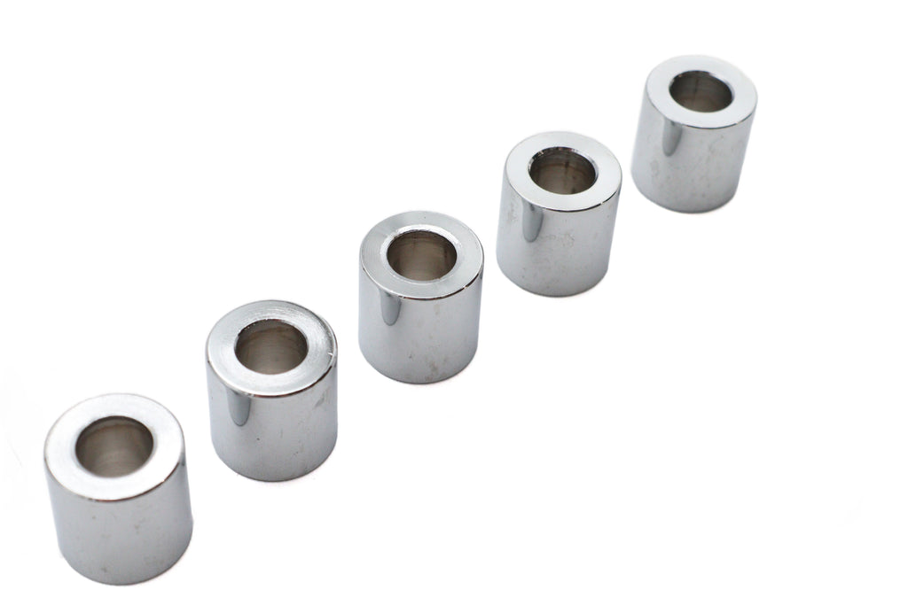 Chrome Spacers 3/8 inch X 3/4 inch X 3/4 inch