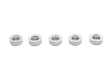 Load image into Gallery viewer, Chrome Spacers 1/4 inch X 1/2 inch X 3/32 inch