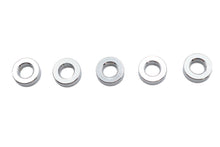 Load image into Gallery viewer, Chrome Spacers 1/4 inch X 1/2 inch X 3/32 inch