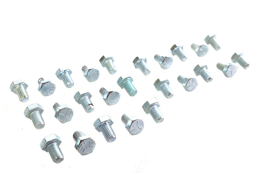 Hex Cap Bolts Zinc 5/16 inch X 1/2 inch