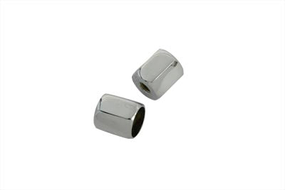 OE Turn Signal Bar End Nuts Chrome
