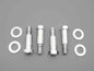 Shock Stud Kit Chrome