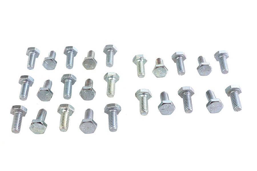 Hex Cap Bolts Zinc 1/4 inch X 5/8 inch