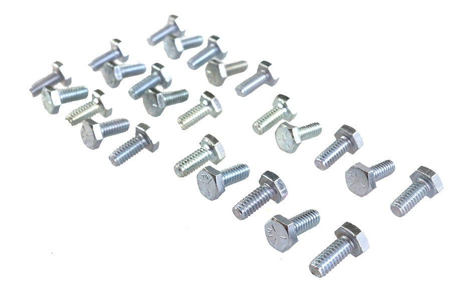 Hex Cap Bolts Zinc 1/4 inch X 5/8 inch