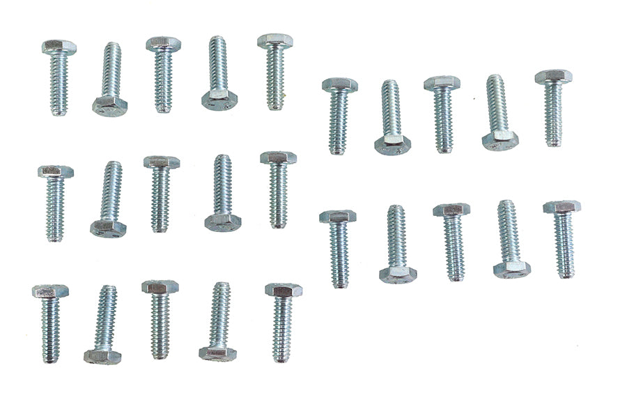 Hex Cap Bolts Zinc 1/4 inch X 7/8 inch