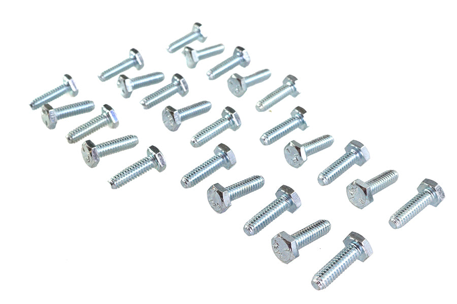 Hex Cap Bolts Zinc 1/4 inch X 7/8 inch