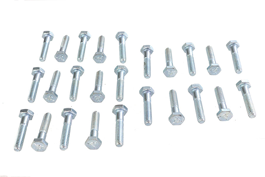 Hex Cap Bolts Zinc 1/4 inch X 1-1/4 inch