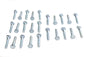Hex Cap Bolts Zinc 1/4 inch X 1-1/4 inch