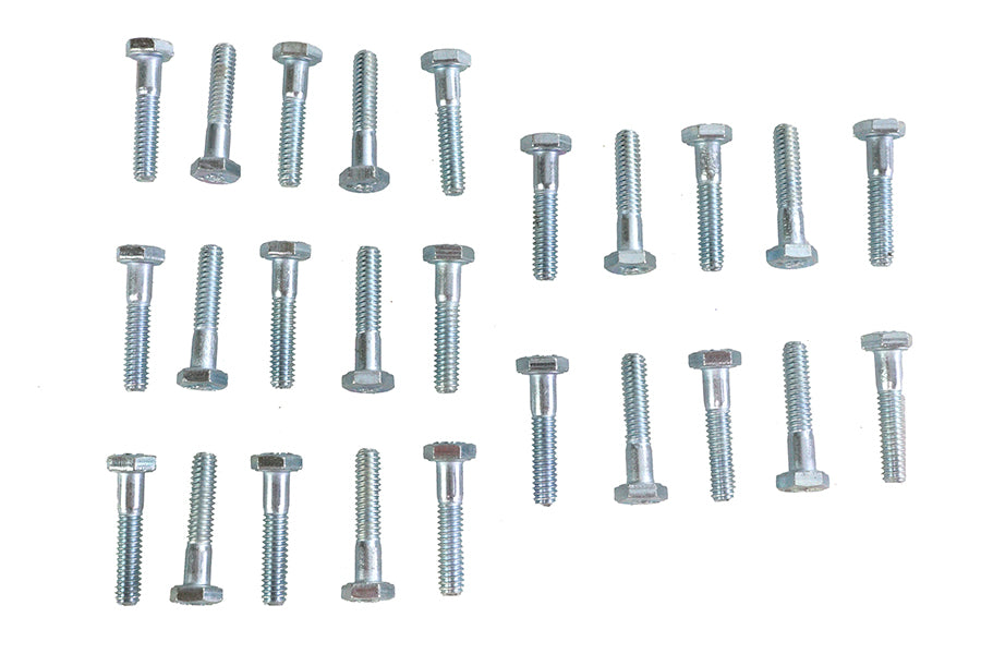 Hex Cap Bolts Zinc 1/4 inch X 1-1/4 inch