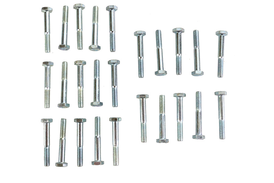 Hex Cap Bolts Zinc 1/4 inch X 1-3/4 inch