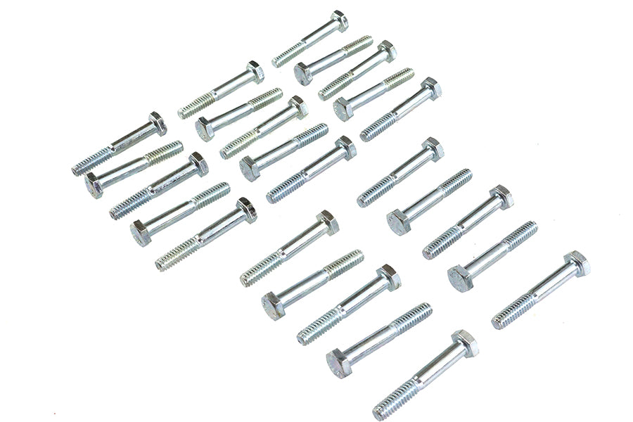 Hex Cap Bolts Zinc 1/4 inch X 1-3/4 inch
