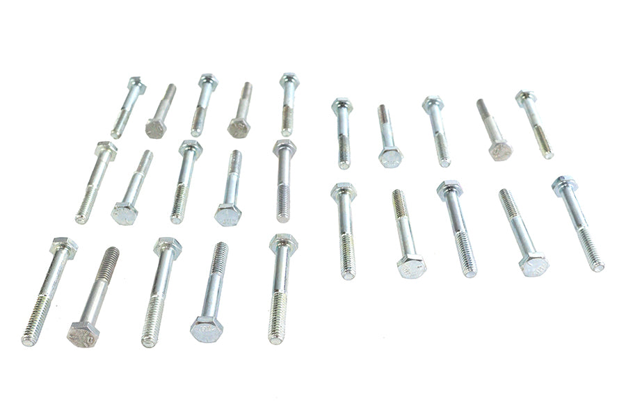 Hex Cap Bolts Zinc 1/4 inch X 2 inch