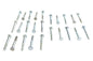 Hex Cap Bolts Zinc 1/4 inch X 2 inch