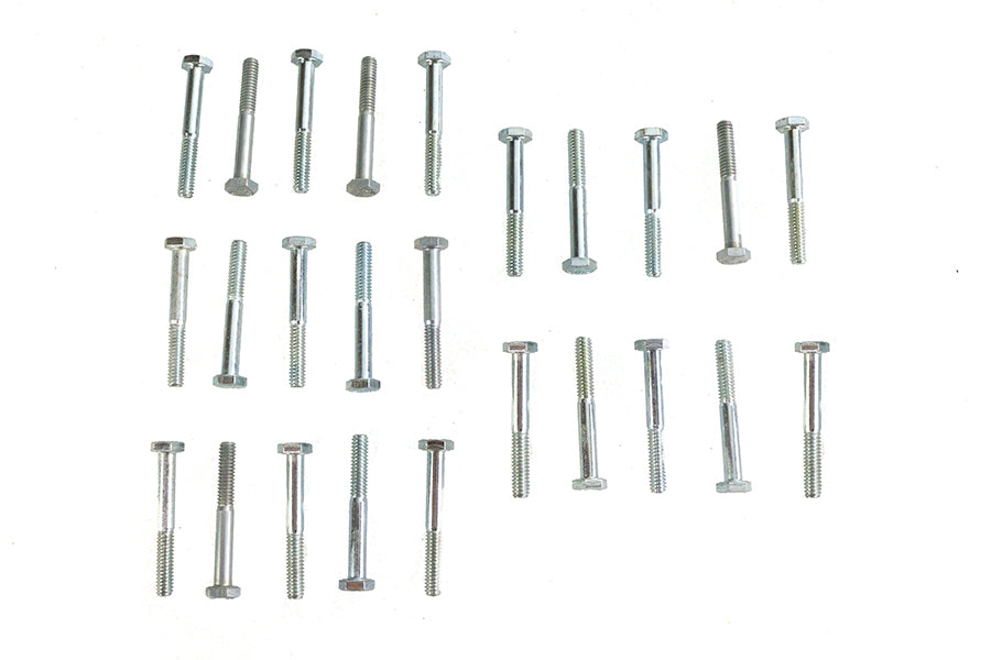 Hex Cap Bolts Zinc 1/4 inch X 2 inch