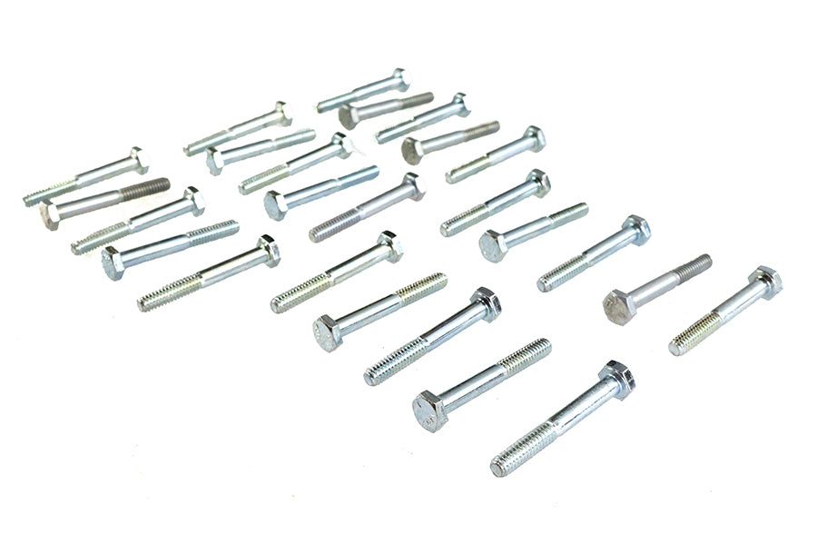 Hex Cap Bolts Zinc 1/4 inch X 2 inch