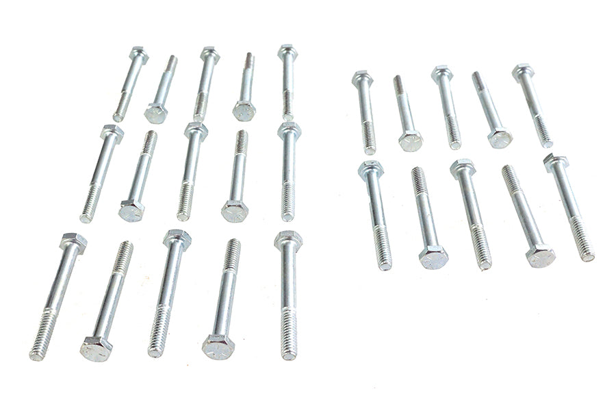 Hex Cap Bolts Zinc 1/4 inch X 2-1/4 inch