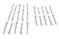 Hex Cap Bolts Zinc 1/4 inch X 2-1/4 inch