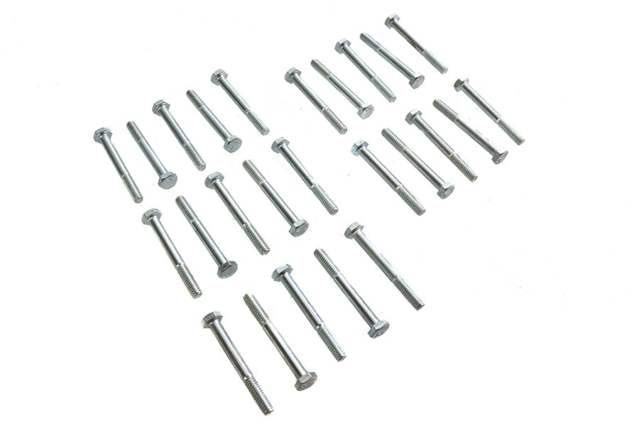 Hex Cap Bolts Zinc 1/4 inch X 2-1/4 inch