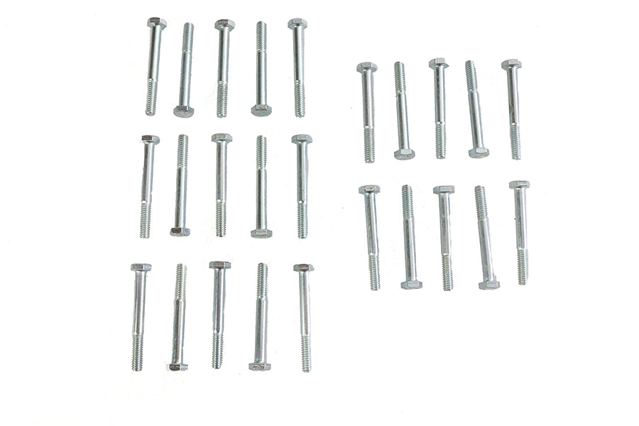 Hex Cap Bolts Zinc 1/4 inch X 2-1/4 inch