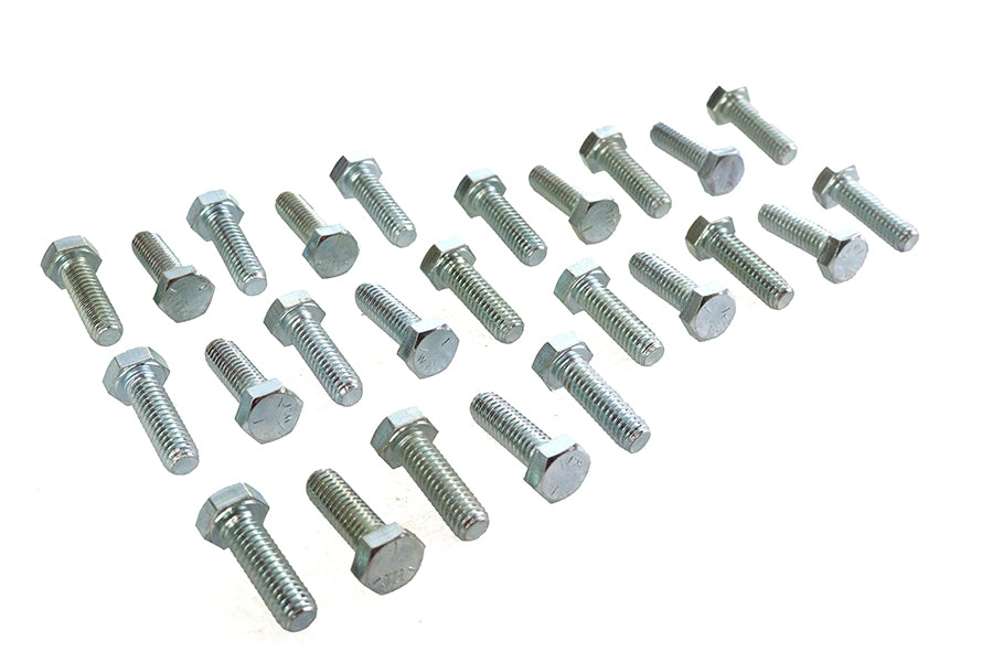 Hex Cap Bolts Zinc 5/16 inch X 1 inch