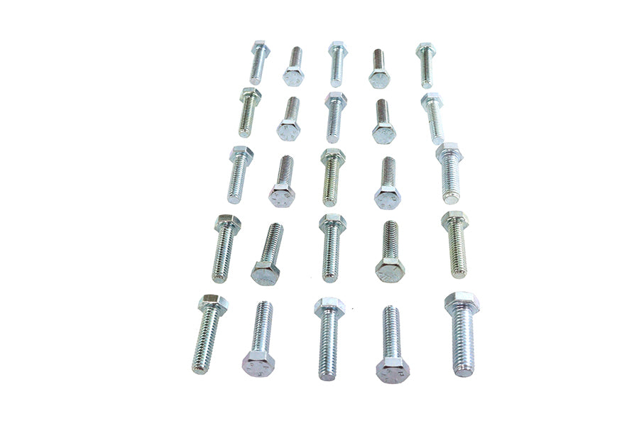 Hex Cap Bolts Zinc 5/16 inch X 1-1/4 inch