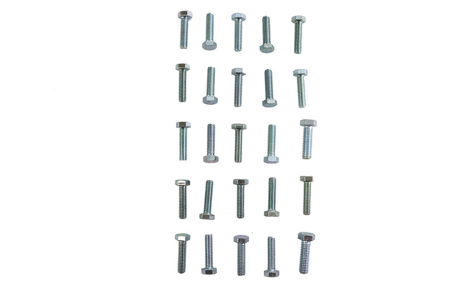 Hex Cap Bolts Zinc 5/16 inch X 1-1/4 inch