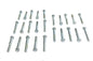 Hex Cap Bolts Zinc 5/16 inch X 2-1/4 inch