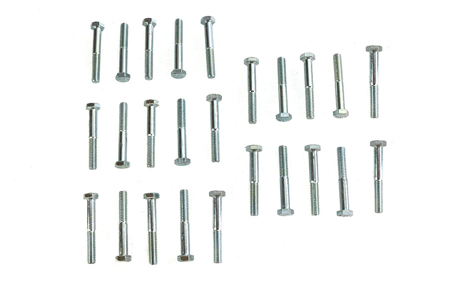 Hex Cap Bolts Zinc 5/16 inch X 2-1/4 inch