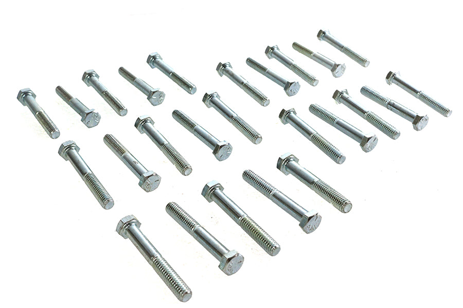 Hex Cap Bolts Zinc 5/16 inch X 2-1/4 inch