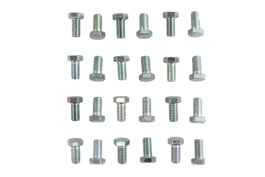 Hex Cap Bolts Zinc 3/8 inch X 3/4 inch