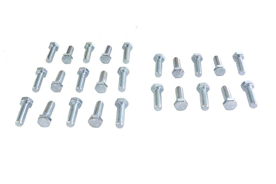 Hex Cap Bolts Zinc 3/8 inch x 1-1/4 inch